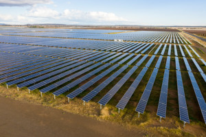 a solar farm