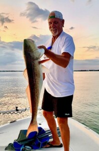 Catching a big fish